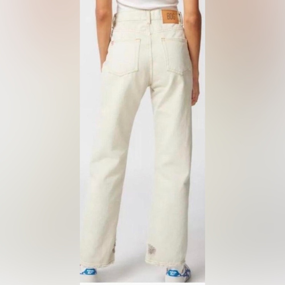 BDG Mid Rise Cowgirl Jeans In‎ Cream - Picture 3 of 11